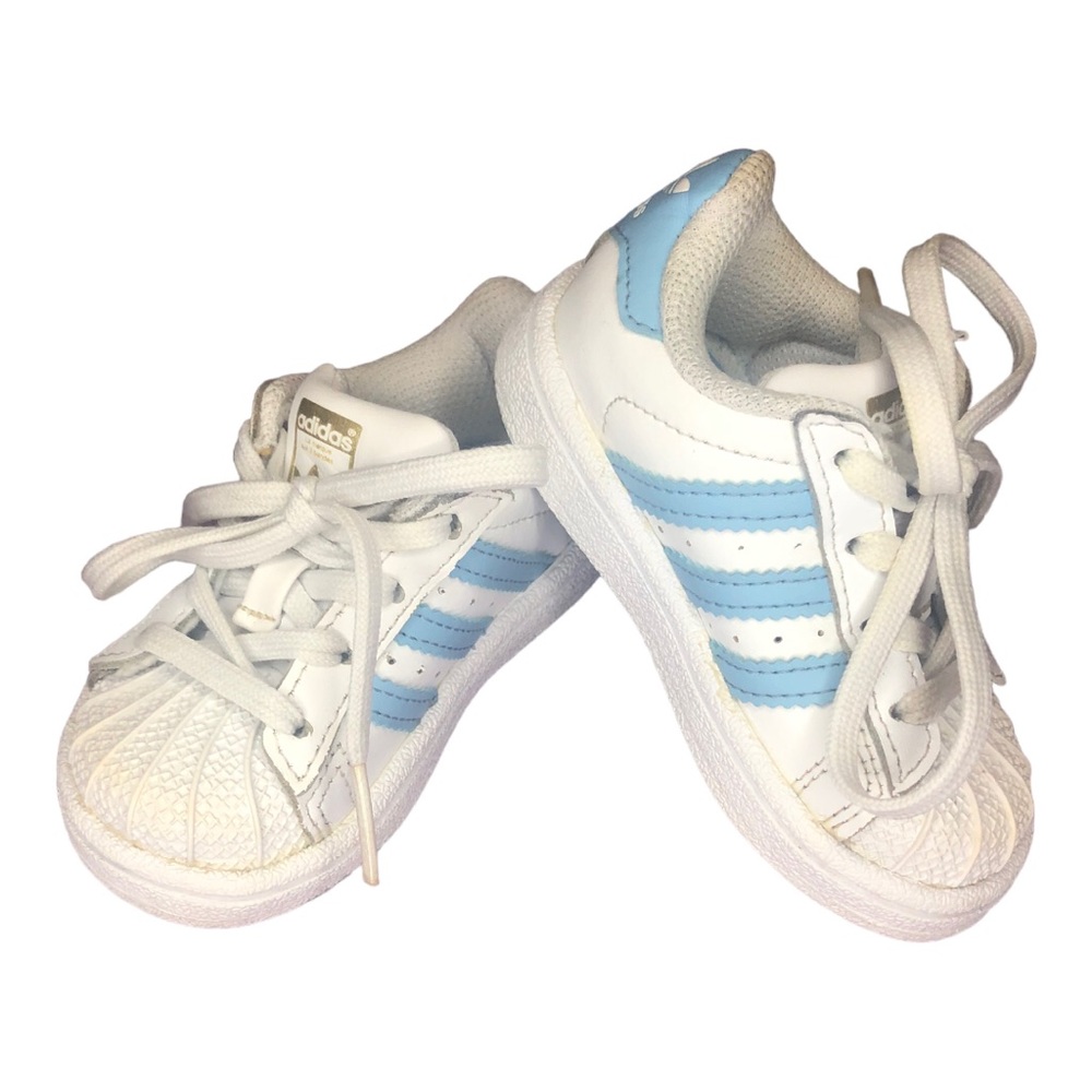 TODDLER ADIDAS SUPERSTAR SHELL Size 4K